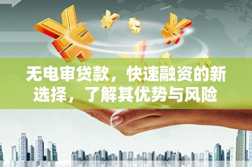 儋州无电审贷款，快速融资的新选择，了解其优势与风险