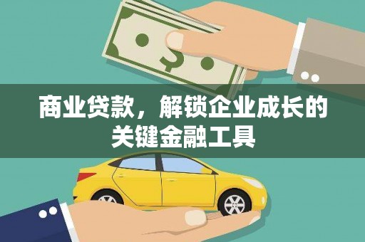 儋州商业贷款，解锁企业成长的关键金融工具