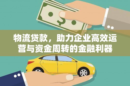 儋州物流贷款，助力企业高效运营与资金周转的金融利器
