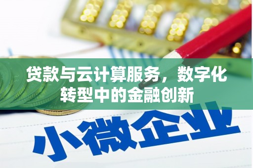 儋州贷款与云计算服务，数字化转型中的金融创新