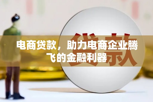 儋州电商贷款，助力电商企业腾飞的金融利器