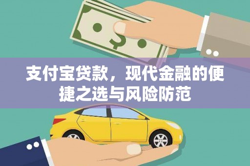 儋州支付宝贷款，现代金融的便捷之选与风险防范