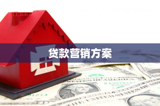 儋州贷款营销方案