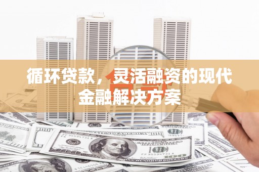 儋州循环贷款，灵活融资的现代金融解决方案