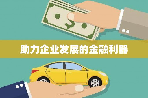 儋州助力企业发展的金融利器