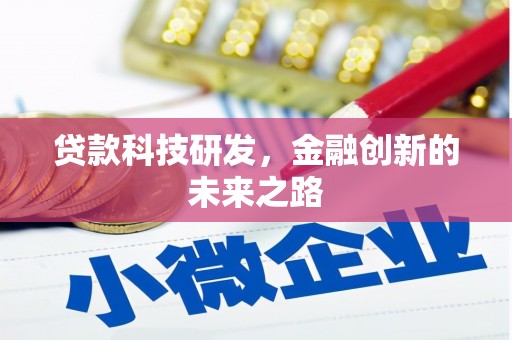儋州贷款科技研发，金融创新的未来之路