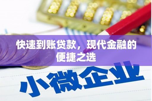 儋州快速到账贷款，现代金融的便捷之选