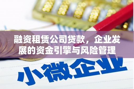 儋州融资租赁公司贷款，企业发展的资金引擎与风险管理