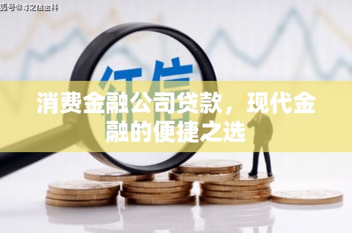 儋州消费金融公司贷款，现代金融的便捷之选