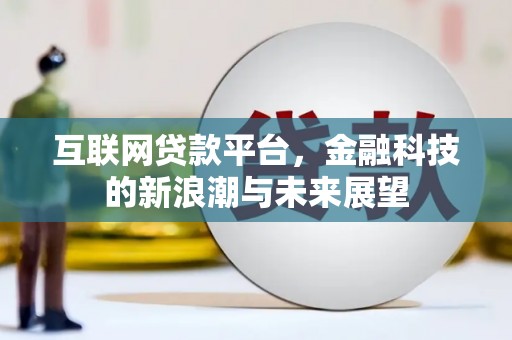 儋州互联网贷款平台，金融科技的新浪潮与未来展望
