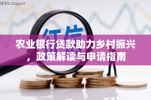 儋州农业银行贷款助力乡村振兴，政策解读与申请指南