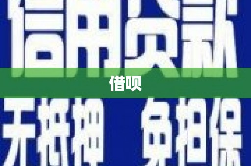 儋州借呗