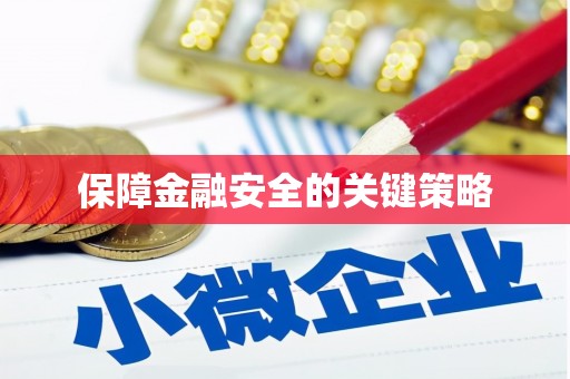 儋州保障金融安全的关键策略