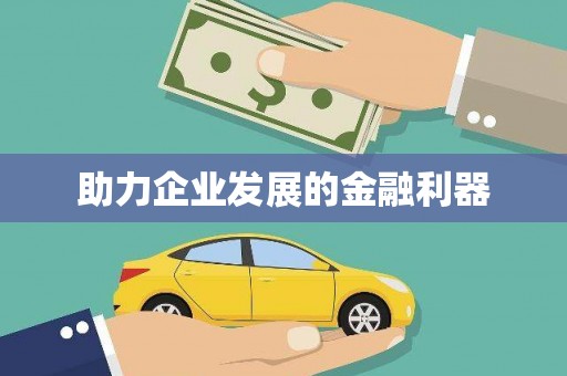 儋州助力企业发展的金融利器