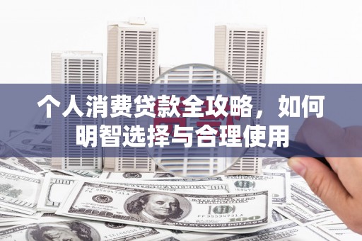 儋州个人消费贷款全攻略，如何明智选择与合理使用