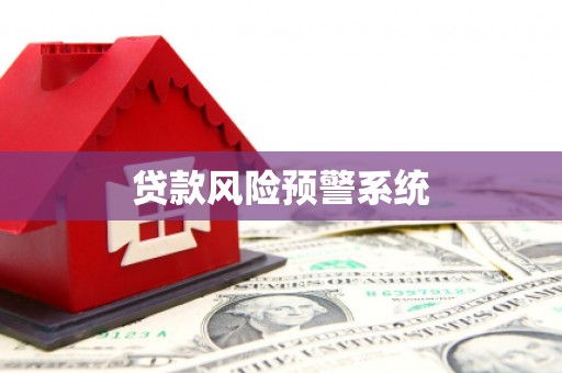 儋州贷款风险预警系统